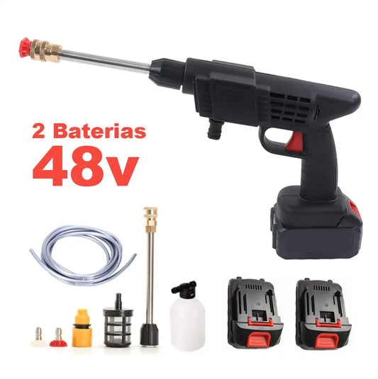 Pistola Hidrolavadora 2 BATERIAS 48W X 48W