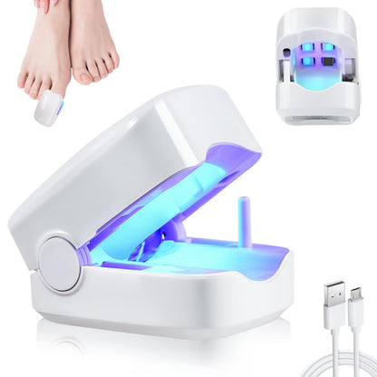 Combo Cuidado de Pies Urea + Medias de Silicona + Láser para Hongos (3 en 1)